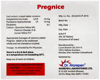 Pregnice Tablet 30